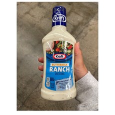 Kraft Buttermilk Ranch Dressing 크래프트 버터밀크 랜치 드레싱 16oz(473ml) 6팩, 473ml