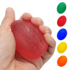 스트레스볼 실리콘 말랑볼 손목운동 촉감놀이 안티스트레스 컬러풀 그립볼, 블루, 1개