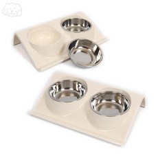 리니펫 수퍼펫 힐링식탁 화이트 강아지식탁