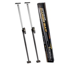 Strapinno - 래칫 카고 바 111.8cm-188cm(44-74인치) 미끄럼 방지 트럭 베드 디바이더 쉬운 설치 강력한 3.2cm(1.25인치) 튜브 픽업 트럭용, Strapinno - 래칫 카고 바 111.8cm-18