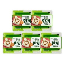 풀무원 간편식 든든한끼 한끼연두부 오리엔탈유자 110g 2개입 5개