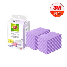 [3M]크린스틱 베이킹소다 욕실청소 시트타입 (18x12cm), 2개