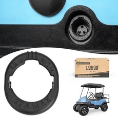 [ 1117928 ] 10L0L 골프 카트 충전 소켓 트림 핏 48V 클럽 카 프리시던트 2004년 이후 전기 모델 OEM# 102516901