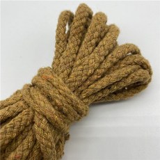 노끈 매듭공예 마끈 5 야드몫 6mm 100 면 로프 장식 트위스트 꼰 코드 로프 수제 홈 섬유 장식, 07