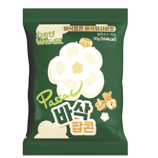 [공식판매처] 바삭팝콘 바삭와사비맛, 60개, 30g