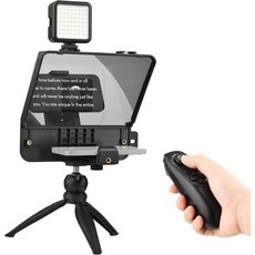 A10 휴대용 스마트폰 DSLR 카메라 텔레프롬프터 프로ンプ터 키트, A10 휴대용 스마트폰 DSLR 카메라 텔레프롬프터 키