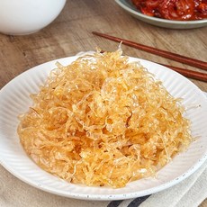 [당일조리] 30년전통 엄마손맛 가정식 수제반찬 오징어실채 볶음 200g, 1개