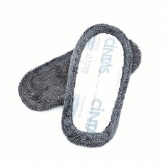 극세사 청소 슬리퍼 리필패드 2P 도구 바닥 패드 셀프 세척 슈즈 청소기 세탁 가능 비닐, 본상품