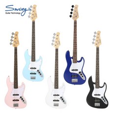 스윙 베이스기타 Jazz King 4현 로즈우드지판 (R), Sonic Blue, 1개