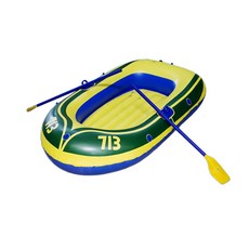 BO雜貨 台灣現貨雙人加厚充氣船 海釣划船氣墊船 橡皮艇釣魚船 氣墊衝鋒舟 皮划艇, 單人橡皮艇充氣船每批顏色不同(超取限1個