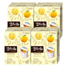 꽃샘식품 꿀유자차 포션, 30g, 15개입, 4개