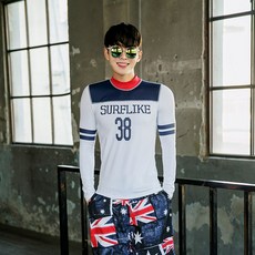베라프 피봇 남자 래쉬가드 수영복 상의 비치웨어 C238