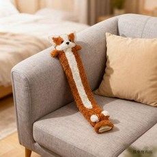 柯基加長款特大號 冬天暖手暖腳暖床防爆神器 (臺灣出貨), 1個, 橘狗熱水袋,90釐米