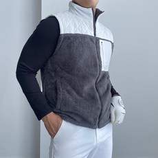 기모 남성골프조끼 겨울 남자골프웨어 골프패딩조끼 1070