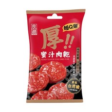 良澔 超Q彈厚蜜汁肉乾, 1個, 36g
