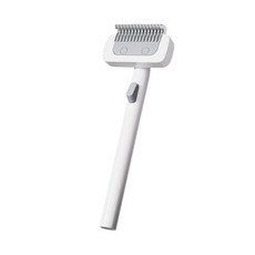 애완동물 매듭 빗다 얇은 빗 개 빗 고양이 빗 제모 빗 개 고양이 뜨다 털빗 개 고양이 제모 빗, 1개, 그레이