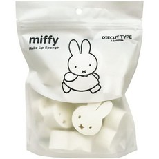 SHOBIDO 日本直送 模切粉撲, 1個, miffy