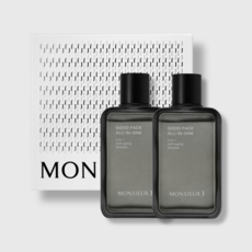 무슈제이 본사 무슈제이 굿페이스 올인원 더블 기획 세트, 2개, 140ml