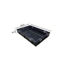 狗廁所 防踩屎 不粘腳 不鏽鋼網架 中小型犬用, 小號 黑箱 不鏽鋼架子, 1個