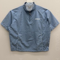 엄브로 클래식 플러스 스탠넥 반팔 아노락 26SS 셋업 (다크블루)