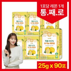 닥터아디 1일1레몬 착즙 100% 유기농 레몬즙, 375g, 6개