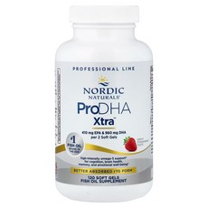 노르딕내츄럴스 프로DHA 1000 410 EPA/960 DHA 스트로베리 소프트 젤, 120정, 1개