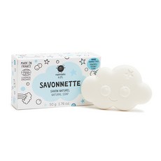 [네일매틱공식수입] 오가닉비누 파인애플 코코넛 PINEAPPLE COCONUT 구름, 50g, 1개
