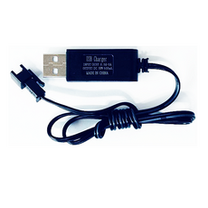 DC 3.7V 충전케이블 USB 타입 SM 2Pin RC 오프로드 RC카 드론 탱크 전동물총 워터건 리튬이온 배터리 충전기