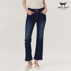 울시 비밀특가 울시 여성 봄 데님 팬츠 네이비