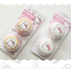 (烘焙廚房)Chefmade學廚KT7067正版HelloKitty耐高溫2號100入瑪芬蛋糕杯紙托杯紙杯kt7067, 1個
