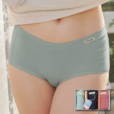 MULANG RUSE 女性防漏生理四角褲 3件組