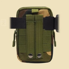 산책가방 허리힙색 밴드백 핸드폰가방, 블랙