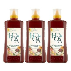 호아비 무첨가 대용량 베트남 순수 토종꿀 야생화꿀 2kg, 3개