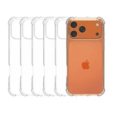 엔터콘 범퍼 투명 젤리 휴대폰 케이스 5p