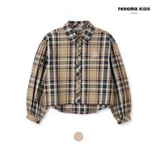 레노마 키즈 여아크롭체크블라우스 R2331B352 05