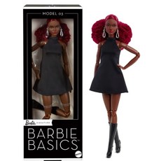 娃娃 黑色 基本款, 1個, 3.芭比Basics系列#03