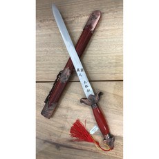 工具家達人 太極劍(小) 短劍 未開刃防身鎮宅擺飾 中國風模型劍, 1個