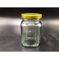 瓶安 RP-125 四角玻璃瓶 醬菜瓶 萬用瓶, 詳見包裝, 詳見包裝, 一箱（48支）