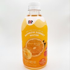 베스킨 라빈스 저칼로리 유산균 음료 레인보우 샤베트 워터, 500ml, 192개