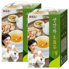 생강차 담터 플러스 100T(50Tx2개), 담터 생강차 100T(50Tx2개), 50개
