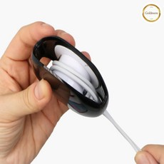 GOLDMEME 충전기줄감개 케이블감개, 1개, 화이트color