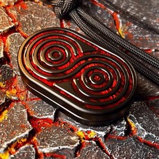 A 優選 白月光升級版律動貝母直推旋轉段落機械叮叮推牌 解壓高級玩具, 血紅色, 1個