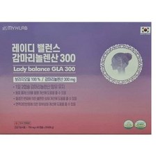 Lady balance gla 300_ 레이디 밸런스 감마리놀렌산 300 [보라지오일100% 감마리놀렌산] 750mg 60정 1개