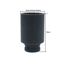 12 포인트 30MM 32MM 34MM 35MM 36MM 스핀들 액슬 너트 소켓 허브 BMW Volkswagen AUDI 용 설치 도구 제거, [02] 34mm, [02] 34mm