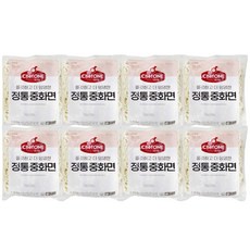대상 쉐프원 정통중화면 냉동 자장면사리 중식면 8팩