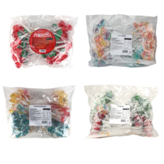 롤리팝 캔디 막대 사탕 4종 맛있는 대용량 화이트 발렌타인 데이 어린이집 선물 포장, 가리비모양캔디, 1.2kg, 1개