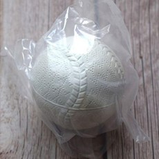 Probat/博百 軟式棒球, 軟C白色, 1個, 軟式棒球 軟棒球 徒手棒球 C球