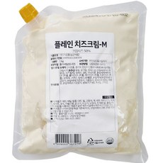 코다노 플레인 치즈크림 M 크림치즈 1kg (아이스박스무료), 1개