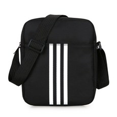 JINGPIN 單肩斜背包, 9917【三層拉鍊】直條紋