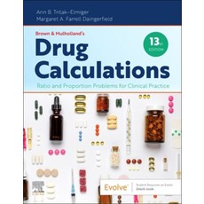(英文圖書)Brown and Mulholland's Drug Calculations: Ratio and Proportion Problems for Clin... 平裝版, Elsevier, 英文